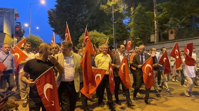 Çaycuma'da Demokrasi ve Milli Birlik Günü anma etkinlikleri 6