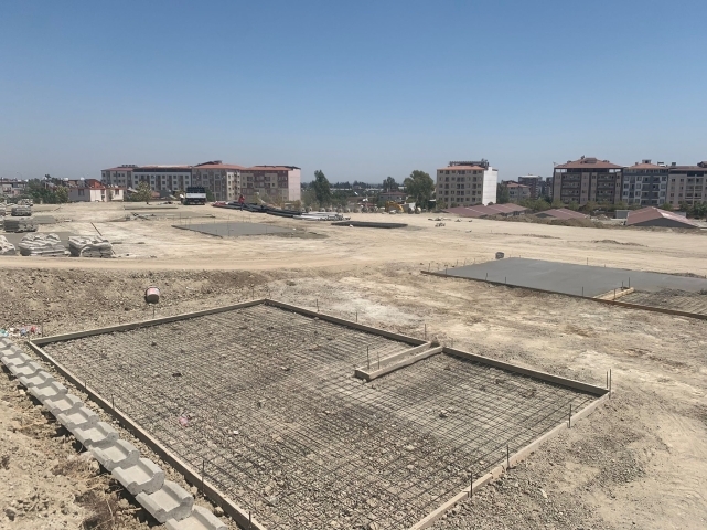 Hatay şantiyesi kuruluyor 1