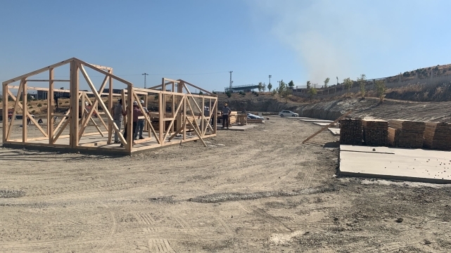 Hatay şantiyesi kuruluyor 2