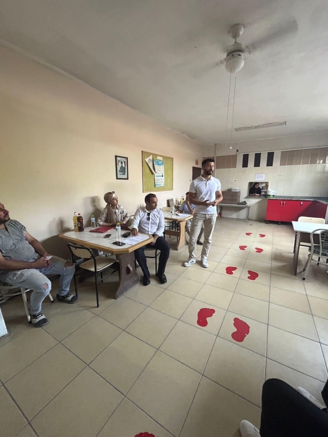 İş yerlerinde sağlığın geliştirilmesi için farkındalık çalışması yapıldı 1