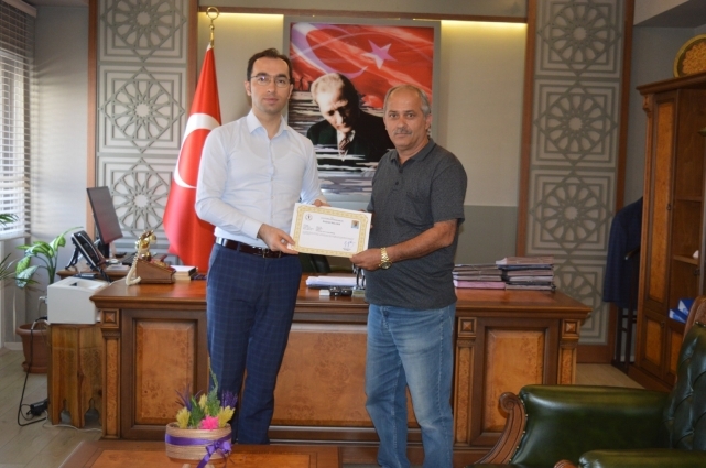 Şap hastalığında mücadele eden ekibe 'Başarı Belgesi'   5