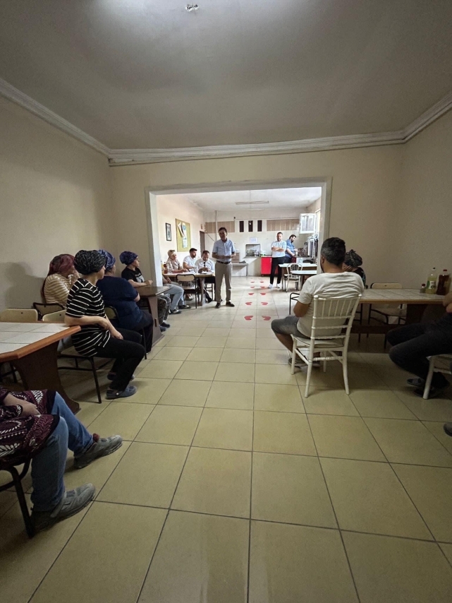 İş yerlerinde sağlığın geliştirilmesi için farkındalık çalışması yapıldı 2