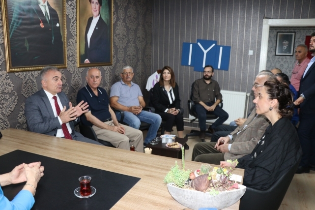 Sesli’den İYİ Parti yönetimine ‘Hayırlı olsun’ ziyareti 2