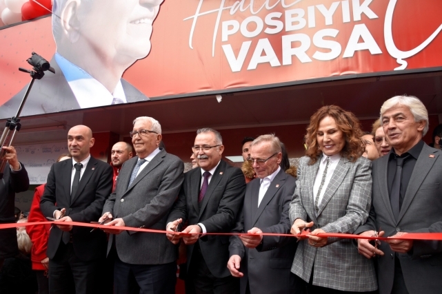 Başkan Posbıyık’ın Seçim Ofisi Açılışı Mitinge Dönüştü 6