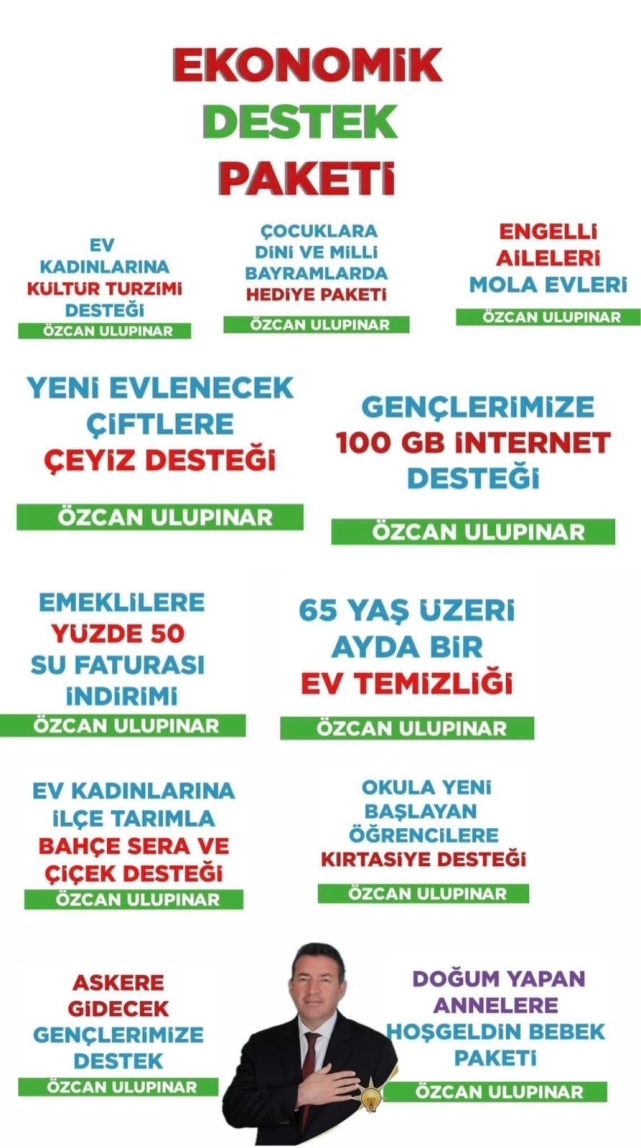Ulupınar, ekonomik destek paketini açıkladı 1
