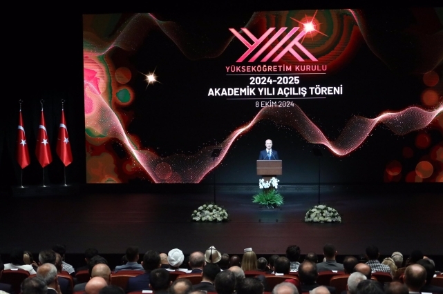 Rektör Özölçer, Cumhurbaşkanlığı Külliyesinde Düzenlenen “2024-2025 Akademik Yılı Açılış Töreni”ne Katıldı 1