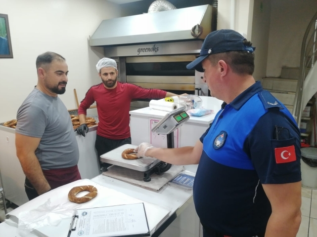 Zabıta, Simit Fırınlarını Denetledi 5