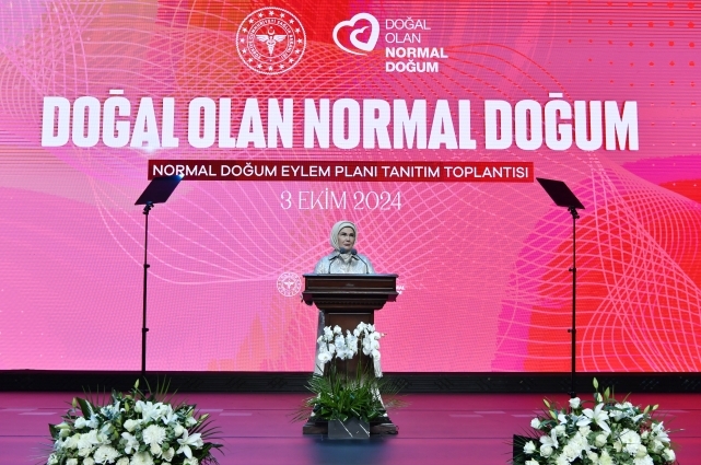 Rektör Özölçer Cumhurbaşkanlığı Külliyesinde “Normal Doğum Eylem Planı Tanıtım Toplantısı”na Katıldı 1