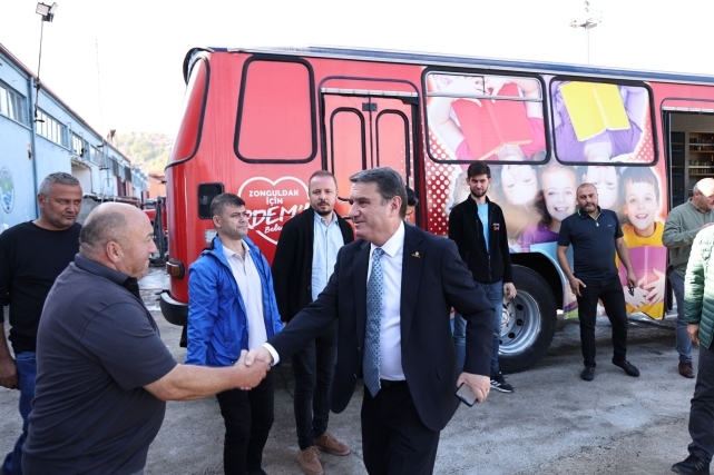 Zonguldak Belediye Başkanı Garaj Amirliğini Ziyarette Bulundu 5