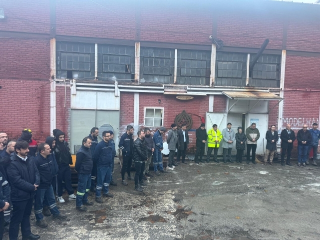 Maden fabrikalarında kazasız çalışma hayatı dileğiyle kurban kesildi 2