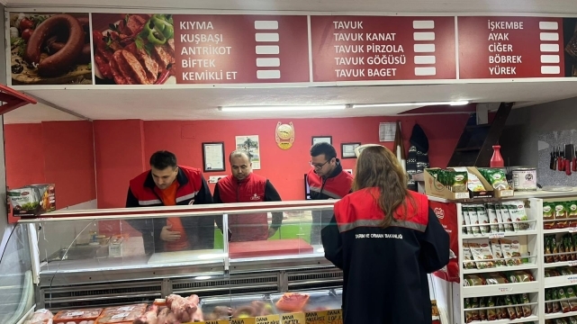Kilimli’de Kasaplara Yönelik Denetim Yapıldı 1