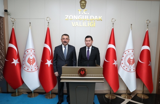 Kazakistan Başkonsolosu Amankul, Zonguldak'ta 2