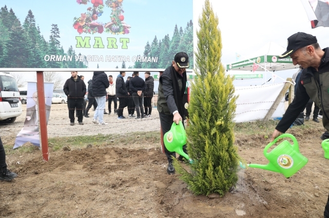 Zonguldak'ta 2 bin 2025 fidan toprakla buluştu 1